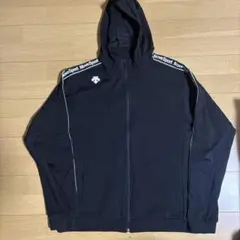 デサント　フード　ジャージ　XO ブラック