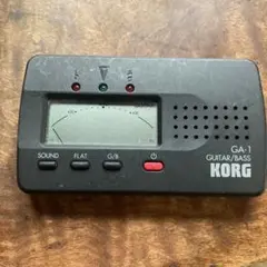 KORG 기타 튜너 GA-1 작동 확인