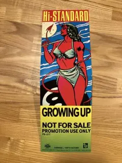 未使用！在庫終了！Hi-STANDARDハイスタgrowingup国内版ポスター Yahoo!オークション -「hi-standard growing up」の落札相場