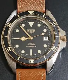 HEUER Professional 旧ロゴ 980.021　コンビ　稼働品のサムネイル