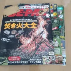 BE-PAL 2022年 10月 11月 12月号 3冊セット