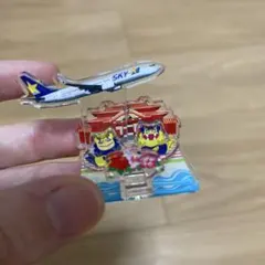 SKYMARK 飛行機 シーサー アクリルスタンド