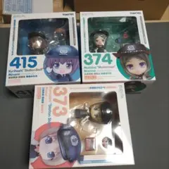 中古TOMYTEC ねんどろいど 3体セット 373 374 415