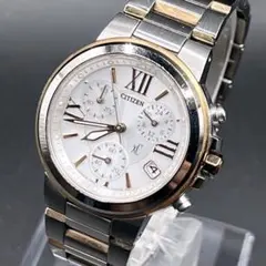 CITIZEN XC エコドライブ クロノグラフ デイト レディース腕時計のサムネイル