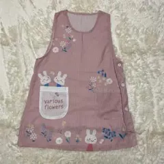 エプロン2枚セット　シアー素材　保育士