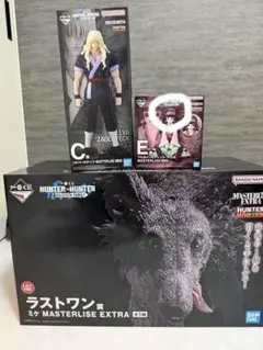 HUNTER×HUNTER ミケ、アルカ、シルバ フィギュア
