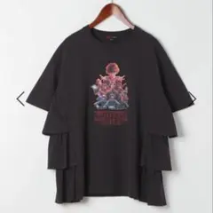 【STRANGER THINGS】コラボ サイドフリルTシャツのサムネイル