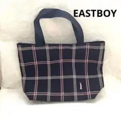 EASTBOY イーストボーイ　チェック柄トートバッグ