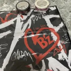 B'z FYOPガチャ ファイバータオル マスキングテープ 松本孝弘 稲葉浩志