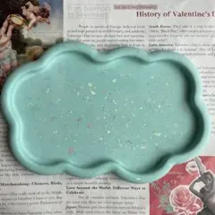 ※訳あり【ジェスモナイト】ティファニーブルーテラゾー