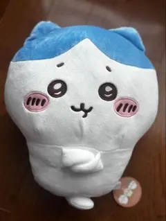 ハチワレ　入れ替わってるぬいぐるみBIG ハチワレなうさぎ