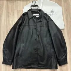 美品 ロンハーマン RHC ラムレザー ライダースジャケット 本革 ダブル XS Haruf レザージャケット ライダースジャケット レディース 本革