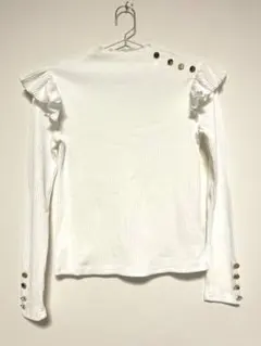 【美品✨】キッズトップス１１〜１２Ｙ　150〜160cm ホワイト