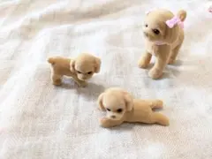 ワンちゃん3匹セット　リカちゃん？　犬　プリンちゃん