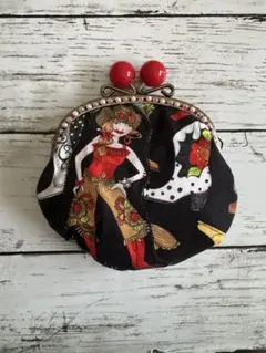 カウガールぷっくりがま口ポーチ