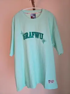 GRAFWU Tシャツ ミントグリーン