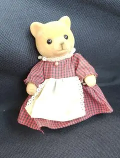 希少 当時物 シルバニアファミリーくま お母さん