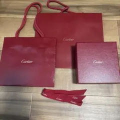 Cartier ギフトボックスセット 赤 - メルカリ