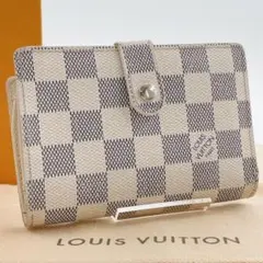 LOUIS VUITTON ダミエアズール ウォレット 二つ折財布 N61676 - メルカリ