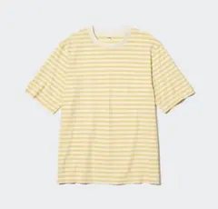 ユニクロ　オーバーサイズボーダーTシャツ