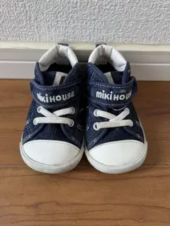 MIKI HOUSE ネイビー スニーカー　13.5cm