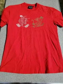 INDEPENDENT　Tシャツ　スカジャン柄　タイガー　ドラゴン　スケーターのサムネイル