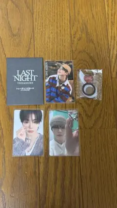 TREASURE ジェヒョク LAST NIGHT トレカ リング
