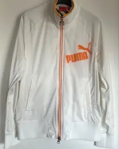 PUMA プーマ フルジップ ジャージ 白