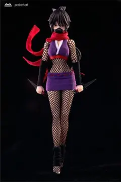 pocket artシリーズ PA002 女忍 萩 1/12 [HASUKI]