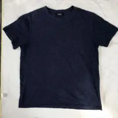 A.P.C. ネイビー Tシャツ M