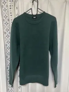 ウォッシャブルミラノリブクルーネックセーター m