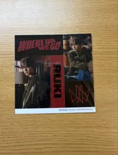 JO1 白岩瑠姫 ステッカー