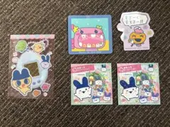 みんなしゅ~ご~!たまごっち　おみせっち　みみっち　プチプチ　カード　シール