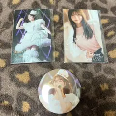 FRUITSZIPPER櫻井優衣 ポストカード✖️2 缶バッジ