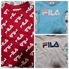 FILA Tシャツ 3枚セット サイズ90・95