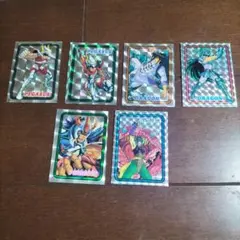 聖闘士星矢 マグネット カード キラキラ プリズム 当時物 - メルカリ