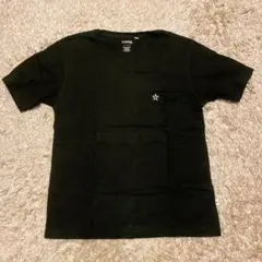 CONVERSE 黒 Tシャツ 100%コットン 半袖