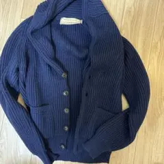 MAISON KITSUNÉ ネイビー カーディガン S