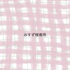 みすず様専用ページ