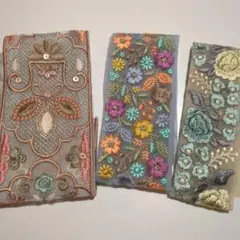 インド刺繍リボン 計1.5m 62