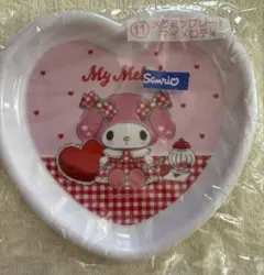 My Melody メラミンプレート ハート型