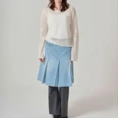 TINA : JOJUN メッシュニット サマーニット