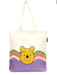 キャンバス トートバッグ レトロ ディズニー くまのプーさん スケーター　カバン
