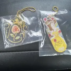 一番くじ〈ディズニープリンセス〉Dream in color　H賞チャーム×2点