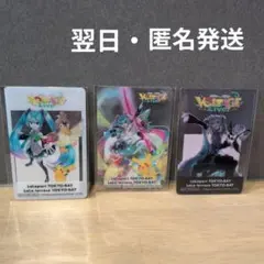 新品★非売品　ポケモンfeat.初音ミク　オリジナルクリアカード　ららぽーと