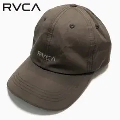 RVCA/ルーカ ベージュ系 ワンポイントロゴキャップ