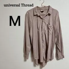 universal Thread 【 M 】 長袖シャツ 薄手 ピンク