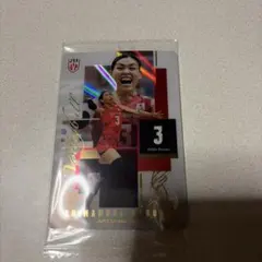 島村春世 レア 女子バレー ツインウエハース2026
