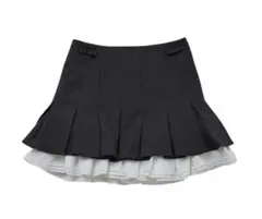 Treaturself Ribbon pleats frillminiskirt