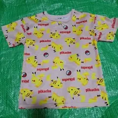 ひ*ろ様 キッズ　子供　130 女の子　ピカチュウ　ポケモン　Ｔシャツ